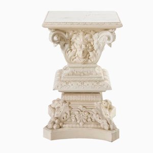 Pedestal de cerámica esmaltada