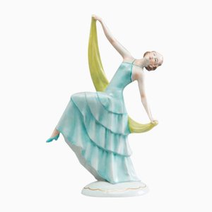 Porcelain Figurine Dancing Girl