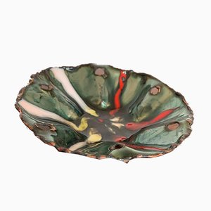 Italian Copper Bowl from Studio Laurana Rame D'Arte, 1960s
