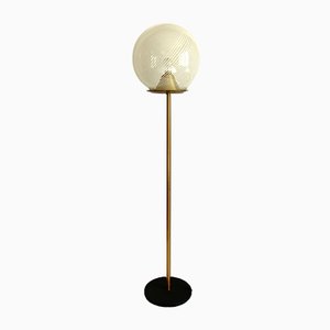 Murano Glass Zagara Floor Lamp from Venini, 1960s