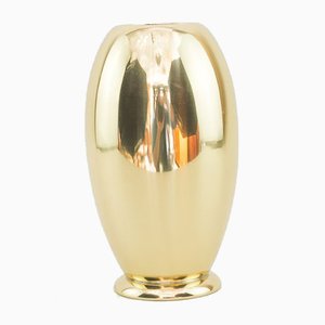 German Brass Vase from WMF Ikora, 1920s