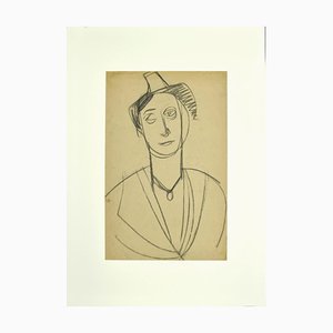 Unknown, Portrait, Pencil Drawing, Early 20th Century