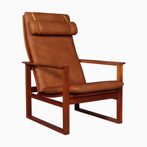 Modell 2254 Stuhl aus Mahagoni von Børge Mogensen, 1956