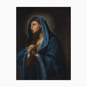 Desconocido, Virgen, pintura al óleo, década de 1650