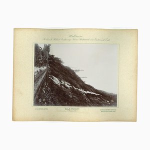 Columbia River, Echo Falls and Palisades, Vintage Photograph, 1893