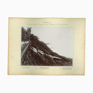 Río Columbia, Echo Falls y Palisades, fotografía vintage, 1893