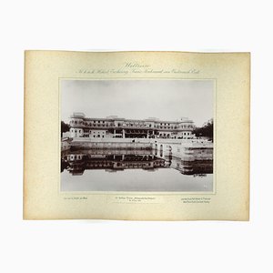 Photographie Ulwar, Maharaja & Palace, Original Vintage, 1893