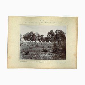 Nepal, Bell Camp, Original Vintage Photo, 1893