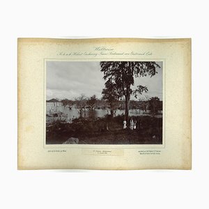 Ceylon Kalawewa, foto de época original, 1893