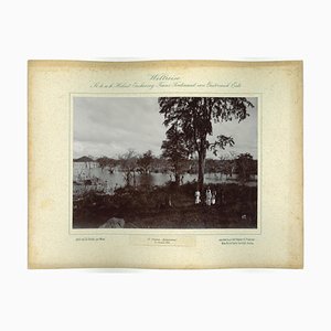 Ceylon Kalawewa, Original Vintage Photo, 1893