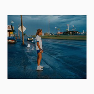 Girl Blowing Bubble Gum, Michael Ormerod, 1986