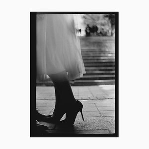 Sin título # 20, Kiss From New York, Fotografía en blanco y negro, Street Fashion 2017-2019