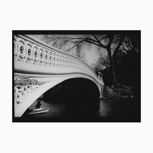 Sin título # 26, Boat Central Park de Nueva York, blanco y negro, 2017