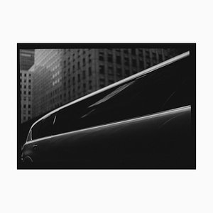 Sin título # 28, Limousine Grand Central From New York, blanco y negro, 2017