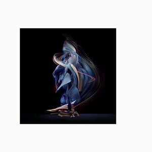 Abstract Dancers, Dark Blue 1, 2019, Photograph