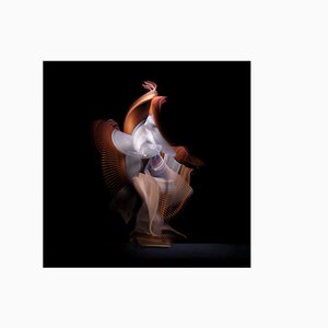Bailarines abstractos, Blanco 1, 2019, Fotografía