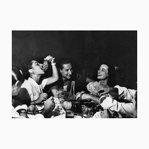 Italian Party, 20th Century, Photography, Italian Cuisine
