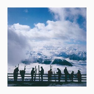 Verbier View, Slim Aarons, 20. Jahrhundert, Wintersport