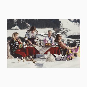 Lujo en la nieve, Slim Aarons, siglo XX, vistas a la montaña