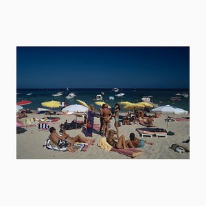 St. Tropez Beach, Slim Aarons, 20. Jh., Strandblick