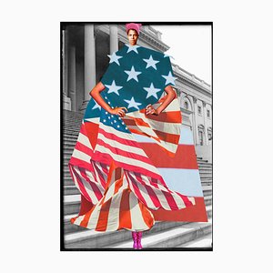 Teller Nr. 158, The Womens March on Washington 2017, Abstrakt
