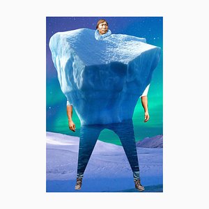 Planche No. 140, Abstrait, Collage, Iceberg, Esquimau
