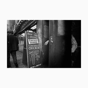 Planche à Sandwich dans la Rue, Photographie, 1989