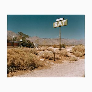 Sign by Empty Footpath, Michael Ormerod, 1989