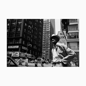 African American Man on Street, Street Photograph, 1989