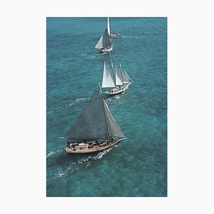 Navegando en las Bahamas, Slim Aarons, siglo XX