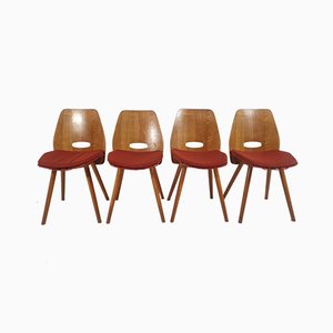 Dining Chairs from Tatra, 1960s, Set of 4