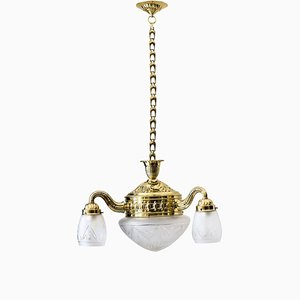 Antique Ceiling Lamp, 1890s