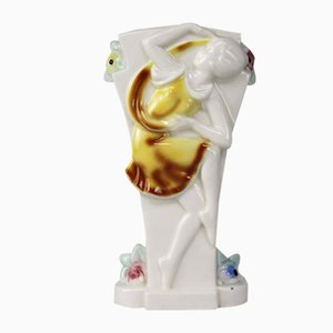 Ceramic Art Deco Vase