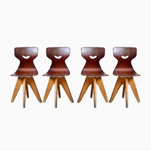 Children's Chairs by Adam Stegner for Pagholz Flötotto, Set of 2