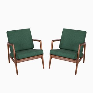 300-139 Armchairs from Swarzędzka, 1960s, Set of 2