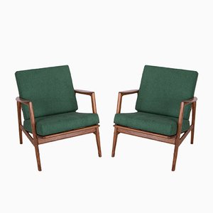 300-139 Armchairs from Swarzędzka, 1960s, Set of 2