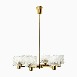 Chandelier by Carl Fagerlund for Orrefors, 1960s