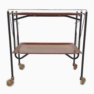 Mid-Century Foldable Serving Trolley, 1960s