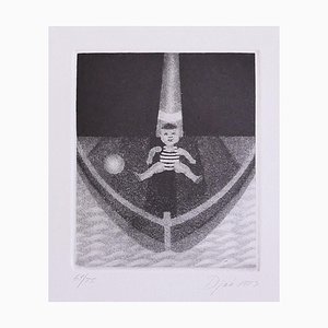 Zivko Djak, Dreamy, Etching, 1973