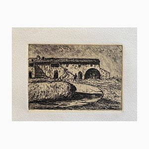 Giuseppe Viviani, Factor, Etching, 1983