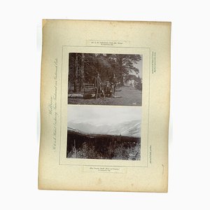 Inconnu, Yellowstone Park, Mr. Doose, Photo Originale Vintage, 1893