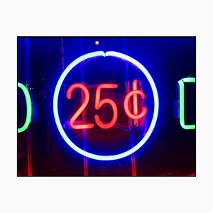 25 Cents, New York - Neon Color Street Photography, 2017