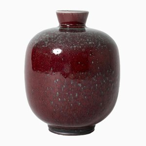 Vase en Grès par Berndt Friberg pour Gustavsberg