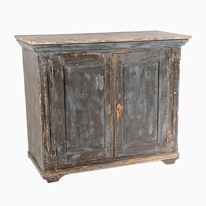 Credenza in pino dipinto, Svezia, XIX secolo