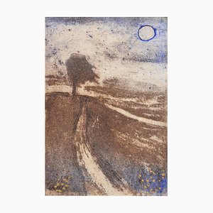 Lonely Road, Contemporary Limited Edition Radierung, 2017