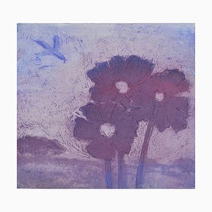 Acquaforte Purple Poppies, edizione limitata, 2017