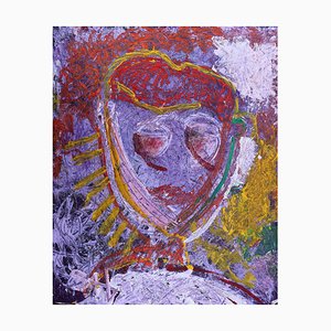 Guardian Sista, Pittura neoespressionista in acrilico, 2020