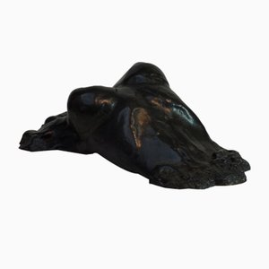 Emergent Form, scultura contemporanea in bronzo fuso, 2018