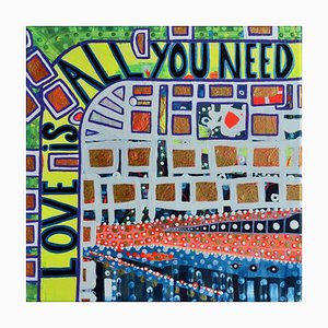 All You Need Is Love II, Pintura Pop Art contemporánea, 2010