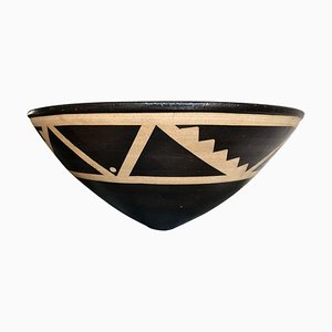 Resist Stoneware Bowl by Jason Wason